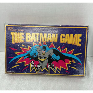 The Batman Game 50th Anniversary Edition Nearly Complete board game
